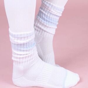 Retro Style Scrunch Grip Socks